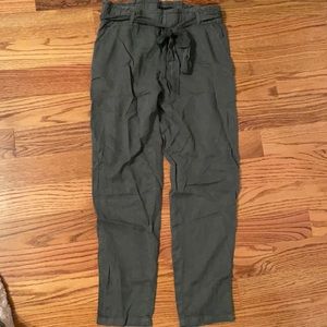 Sanctuary Clothing Paperbag Tencel Pant, Small